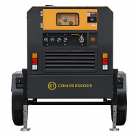 Дизельный винтовой компрессор ET-Compressors ET SD 390T-10 на шасси