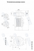 Консольно-моноблочный фланцевый насос PSTG 40-250/185 (N)