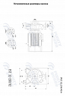 Консольно-моноблочный фланцевый насос PSTG 32-250/92 (N)