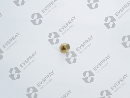 Переходник резьбовой латунь NPT 1/8F - UNC 10/24M