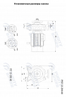 Консольно-моноблочный фланцевый насос PSTG 32-200/40 (N)