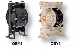 Пневматический мембранный насос GODO QBY3/4-10