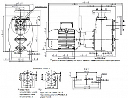 Самовсасывающий насос Varisco JE 3-140 G10 NT20