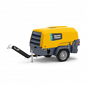 Дизельный винтовой компрессор Atlas Copco XAS 88KD на шасси
