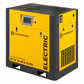 Винтовой компрессор ET-Compressors SL 11-08 D VS PM (IP23) без муфты с частотным регулированием производительности и двигателем на постоянных магнитах