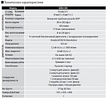 Бензиновая высоконапорная мотопомпа Koshin SERH-50V