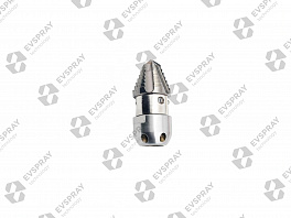 Форсунка каналопромывочная с роторной фрезой  сопло 20, 1/2" бой 6Rх4S ( 40л/мин при 180 бар)