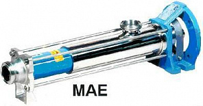 Винтовой пищевой насос CSF Inox - Серия MAE