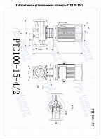 Насос в линию PURITY PTD 100-15/2 (N)