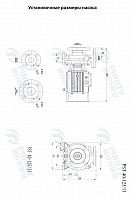Консольно-моноблочный фланцевый насос PSTG 40-125/11 (N)