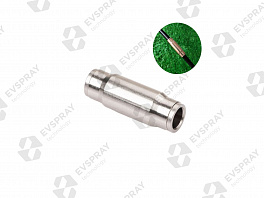 Фитинг проходной Сталь 303 Slip Lock 9,52 мм без отверстия.