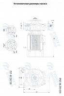 Консольно-моноблочный фланцевый насос PSTG 40-250/150 (N)