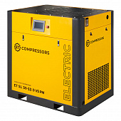 Винтовой компрессор ET-Compressors SL 30-13 D VS PM (IP23) без муфты с частотным регулированием производительности и двигателем на постоянных магнитах