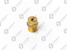 Плоскоструйная форсунка латунь 1/8 MC3L-03-90 (0.79 л/мин при 3 бар, угол распыления 90)