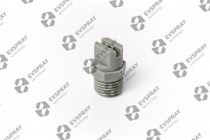 Плоскоструйная форсунка PP 1/4 MC-03-120 (1.2л/м при 3 бар, угол распыления 120°).