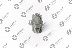 Плоскоструйная форсунка PP 1/4 MC-06-120 (2.4л/м при 3 бар, угол распыления 120°).