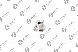 Плоскоструйная форсунка сталь 303 C1L-5.5-25 (2.17 л/м при 3 бар, угол распыления 25°).