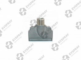 Лопатка воздушная 1/4" 40мм. сталь (расход 586 л/мин при 4 бар).