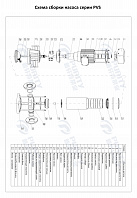 Вертикальный многоступенчатый насос PURITY PVS 1-10 (N)