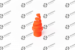 Спиральная форсунка PVC 3/8 MB9L-40-120 ( 32 л/мин при 3 бар, угол распыления 120° )