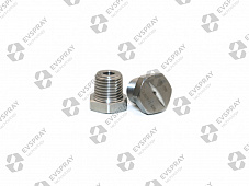 Плоскоструйная форсунка сталь 303 1/4 VTL-366-90 (0.77 л/мин при 3 бар, угол распыления 90°)
