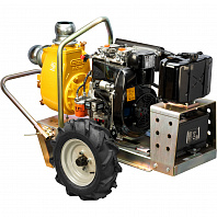 Дизельная мотопомпа VAR 4-159 MLD25 G10 TROLLEY