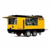 Дизельный винтовой компрессор на шасси CompAir C230TS-17