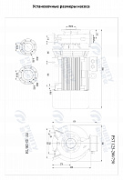 Консольно-моноблочный фланцевый насос PSTG 125-200/750 (N)