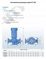 Насос моноблочный в линию PURITY PT 100-270/110 (N)