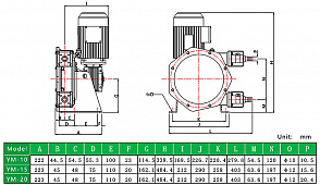 Перистальтический насос Yming YM-15