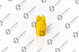 Плоскоструйная форсунка пластик 1/8 MC3L-05-80  (2 л/м при 3 бар, угол распыления 80°)