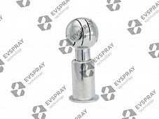 Моющая головка ротационная. clamp 1 1/2" 360 градусов (сталь 316L)