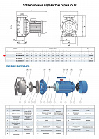 Моноблочный насос из нержавеющей стали PURITY PZ 80-160/185 (N)