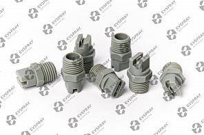 Плоскоструйная форсунка пластик 1/4 MC3L-10-120  (3.9 л/м при 3 бар, угол распыления 120°)