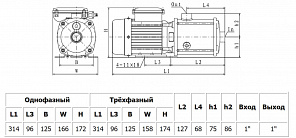 Центробежный насос Yoking CMI 1-2 для чистой воды