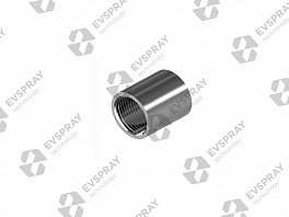Муфта AISI304 ВР 1/4"-  ВР 1/4"