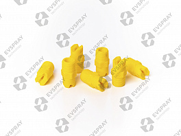 Плоскоструйная форсунка пластик 1/4 MC3L-20-0  (7.9 л/м при 3 бар, угол распыления 0°)