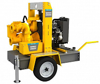 Дизельная мотопомпа PAS 100MF 250 FKL17 G11 V20 TRAILER