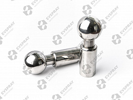 Моющая головка ротационная сталь 316, 3/4" (360 градусов шар 53мм, отверстие 1мм)