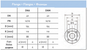 Циркуляционный насос In-Line SAER L-2P 40-160N-163