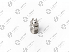 Плоскоструйная форсунка сталь 303 1/4 MC3L-2-110 (0.79л/м при 3 бар, угол распыления 110°).