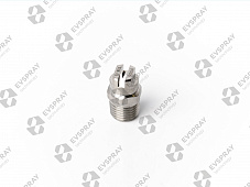 Плоскоструйная форсунка сталь 303 1/4 MC3L-2-110 (0.79л/м при 3 бар, угол распыления 110°).