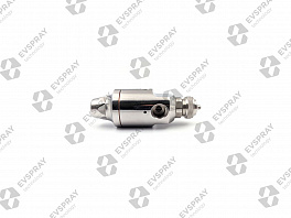Пневмораспылитель сталь 303 PA2L-Мини, с форсункой C1L-01-110 (0.39л/м при 3 бар, угол распыления 110°)