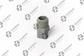 Плоскоструйная форсунка PP 1/4 MC-03-120 (1.2л/м при 3 бар, угол распыления 120°).