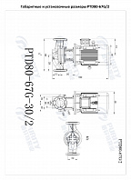 Насос в линию PURITY PTD 80-67G/2 (N)