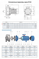 Моноблочный насос из нержавеющей стали PURITY PZ 50-125/22 (N)