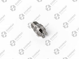 Плоскоструйная форсунка сталь 303 1/4 MC2L-1.5-80 (0.59л/м при 3 бар, угол распыления 80°).