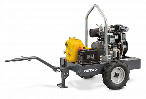 Дизельная мотопомпа VAR 3-210 MLD24 G10 TROLLEY