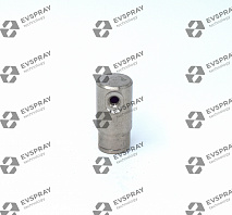 Фитинг Slip Lock концевой сталь 303 9,52мм под одну форсунку 10/24