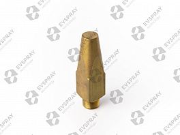 Дефлекторная латунь 3/4 CD4L-200-35 (78л/м при 3 бар, угол распыления  35°).
